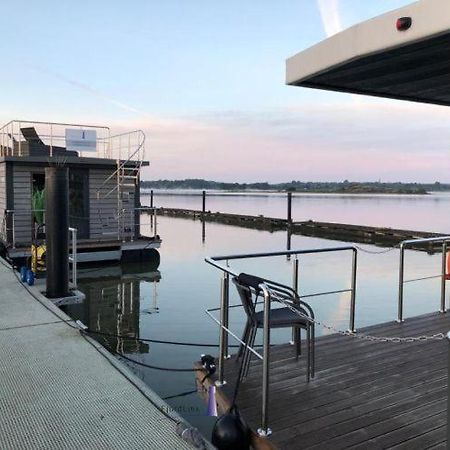 Hausboot Fjord Aries Mit Dachterrasse In Schleswig Exterior foto